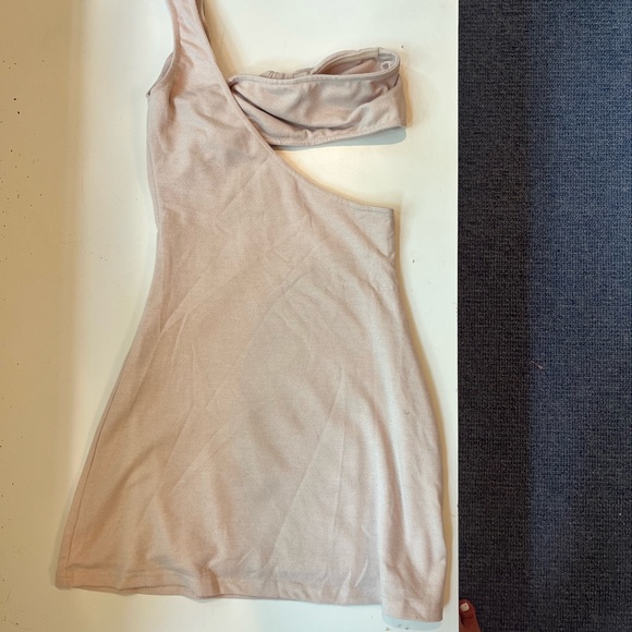 Princess Polly Cooper Mini Dress - Cream - Picture 4 of 4